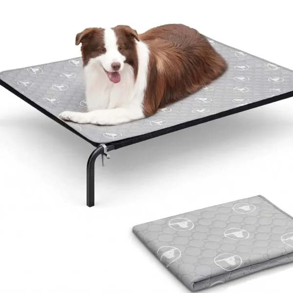 Cooling Cot Dog Bed with Pad
